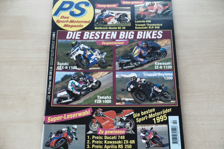 Deckblatt PS Sport Motorrad (02/1995)